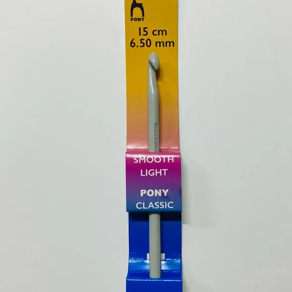 Алюминиевый крючок с тефлоновым покрытием №6,5 (15 см Pony)  (арт. 19999)