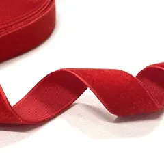 Оксамитова стрічка червона
                , (арт. 20571)