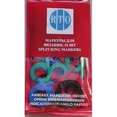 Набір кольорових маркерів для в'язання РТО, 24 шт
                , (арт. 17345)