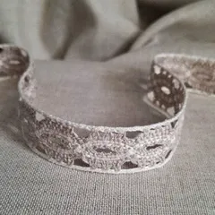 Мереживо бежево-льняне
                , (арт. 15896)