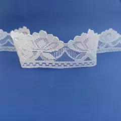 Кружево капроновое белое
                , (арт. 13385)