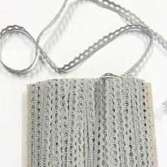 Мереживо світло сіре.
                , (арт. 20528)