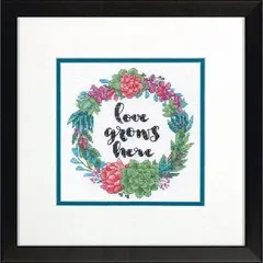 Набор для вышивания крестиком "Сочный венок"
                , (арт. 19970)