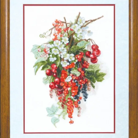 Набор для вишиванния крестиком "Сладкая ягода"  №М-266  (арт. 20279)