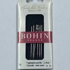 Набір голок для синелі з Подвійним вушком Bohin (Франція)№24
                , (арт. 20936)