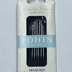 Набір легковдеваємих голок Bohin (Франція)№4-6-8
                , (арт. 20931)