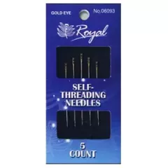 Набір легковсиляючих голок для шиття з золотим вушком Royal (Японія)
                , (арт. 14734)