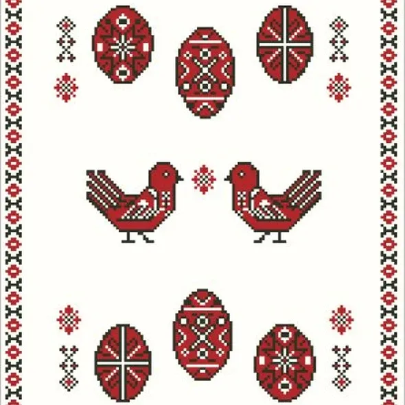 Набор "Пасхального рушника" РУ007  (арт. 21254) | Фото 1