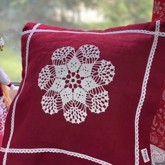 Наволочка льняная с салфеткой
                , (арт. 18028)