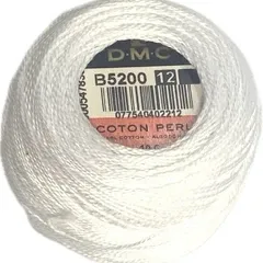 Нитка DMC Pearl Cotton Balls 5200 (12)
                , (арт. 16263)