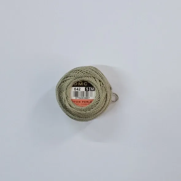 Нитка DMC Pearl Cotton Balls 642(5)  (арт. 21152)