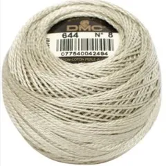 Нитка DMC Pearl Cotton Balls 644 (12)