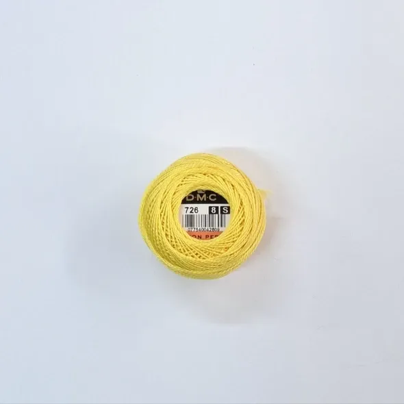Нитка DMC Pearl Cotton Balls 726(8)  (арт. 21054)