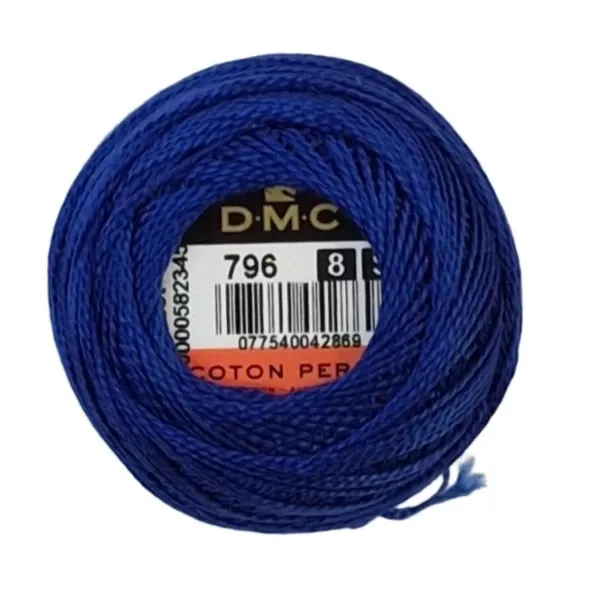 Нитка DMC Pearl Cotton Balls 796(8)  (арт. 21006) | Фото 2
