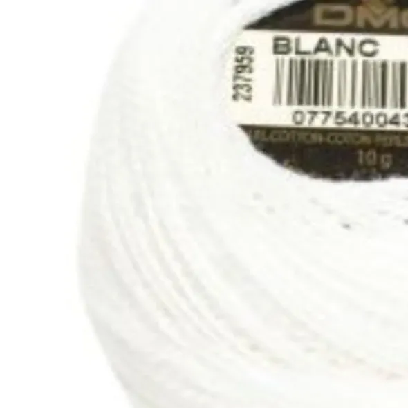 Нитка DMC Pearl Cotton Balls Blanc (12)  (арт. 20048)