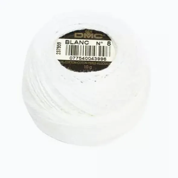 Нитка DMC Pearl Cotton Balls Blanc(5)  (арт. 20155)