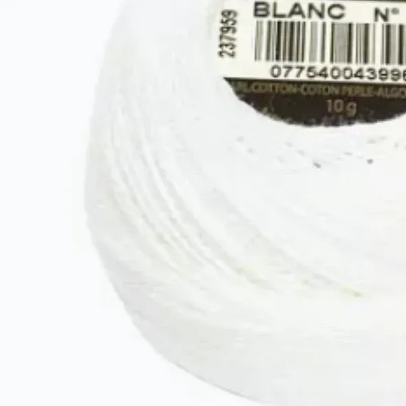 Нитка DMC Pearl Cotton Balls Blanc(5)  (арт. 20155)