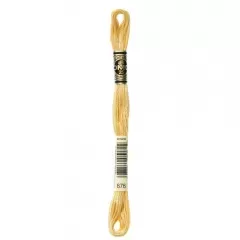 Нить мулине DMC 676
                , (арт. 10520)