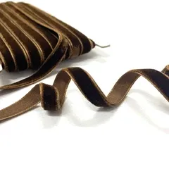 Оксамитова стрічка шоколадна
                , (арт. 20561)