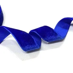 Оксамитова стрічка синя
                , (арт. 20573)