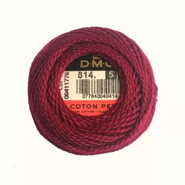 Нитка DMC Pearl Cotton Balls 814 (5)  (арт. 18981)