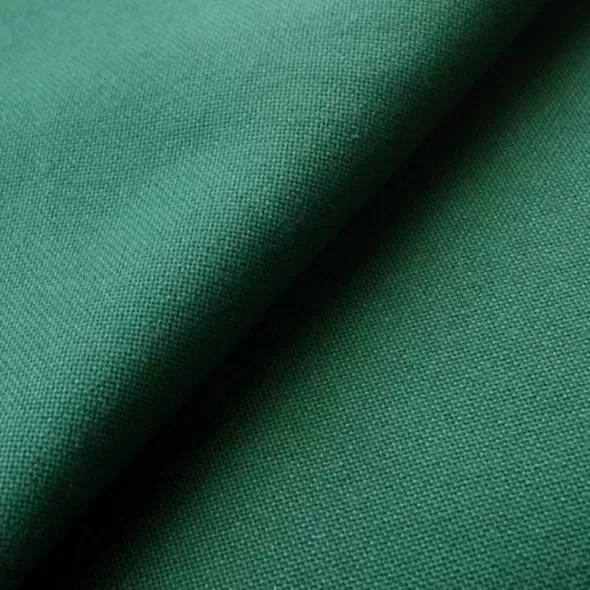 Ткань для вышиванок и платья"Темно-зеленый"  (арт. 15670)