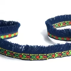 Тасьма з бахрамою. Синя
                , (арт. 17924)