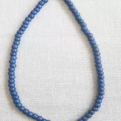 Намисто глиняне. Синій (1 шнурок)
                , (арт. 15726)