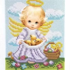 Схема "Ангел з каченятами" БСР - 5110
                , (арт. 15840)