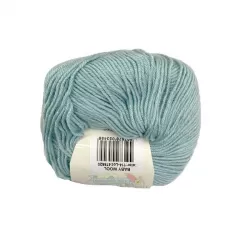 Пряжа Alize Baby Wool # 114 Голубой