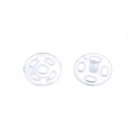 Кнопки пластиковые прозрачные  (арт. 10935)