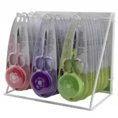 Ножиці і стрічка рулетка Sew Fancy, Фіолетовий
                , (арт. 16510)