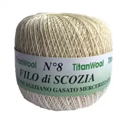 Пряжа Filo di Scozia №8. Бежевый №2141
                , (арт. 18554)