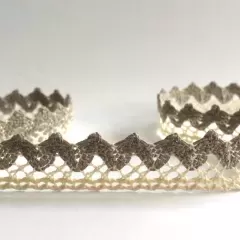 Мереживо бежево-сіре 2092/18KSE
                , (арт. 11759)