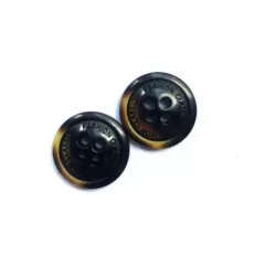 Гудзик круглий коричневий 413г
                , (арт. 15823)