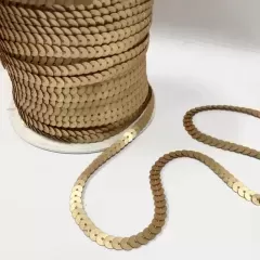 Паетки метражные золотые (матовые)
                , (арт. 15517)