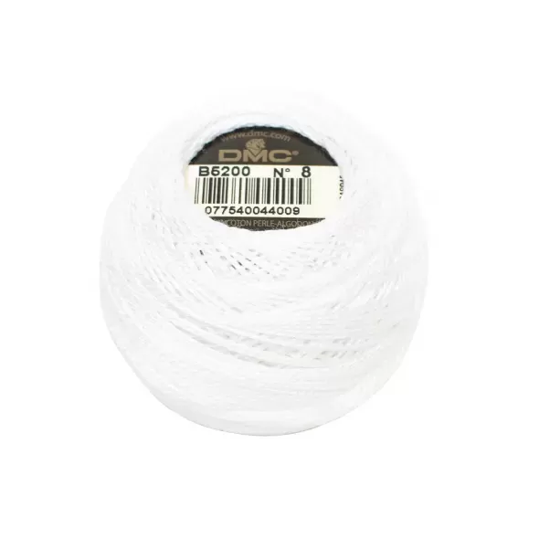 Нитка DMC Pearl Cotton Balls 5200 (8)  (арт. 13363)