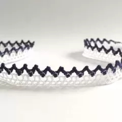 Мереживо біло-синє 1528/13К77
                , (арт. 15310)