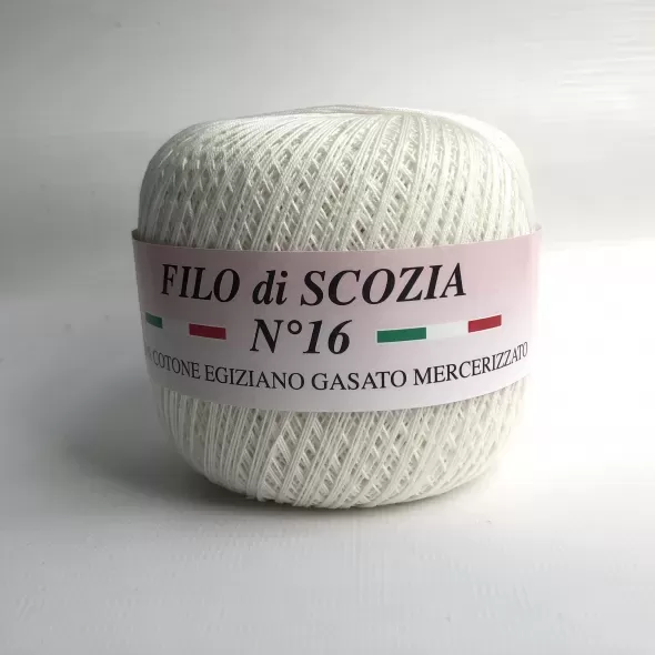 Пряжа Filo di Scozia №16. Молочный №151  (арт. 18234) | Фото 1