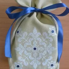 Новогодний мешочек. Снежинка
                , (арт. 14772)