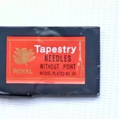 Голка гобеленова для вишивання.(тупа). Tapestry 24
                , (арт. 17523)