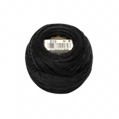 Нитка  DMC Pearl Cotton Balls 310 (8)
                , (арт. 16174)