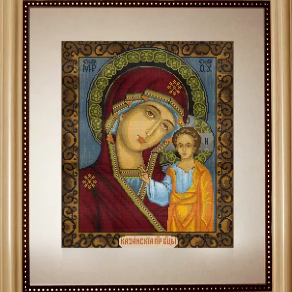 Набор для вышивания  Казанская Божья Матерь  (арт. B436) | Фото 1