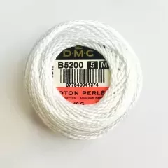Нитка DMC Pearl Cotton Balls B5200 (5)
                , (арт. 16789)