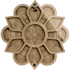 Органайзер для бісеру з кришкою FLZB-030
                , (арт. 17034)