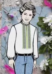 Схема мальчиковой рубашки 051605-П
                , (арт. 14993)