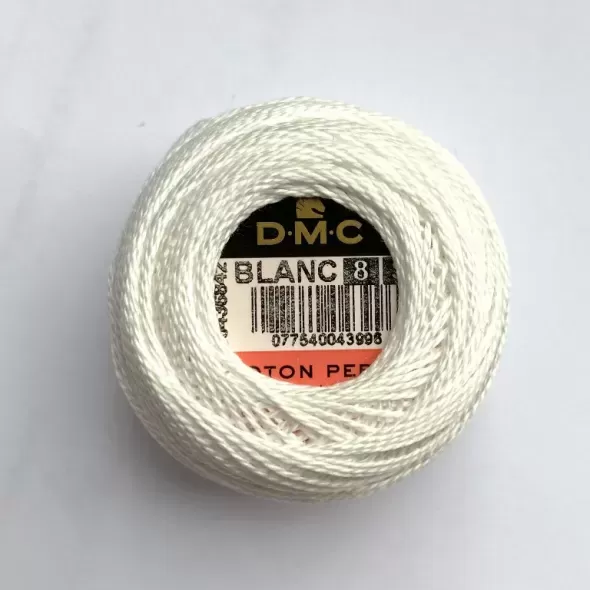 Нитка DMC Pearl Cotton Balls Blanc (8)  (арт. 19327) | Фото 1