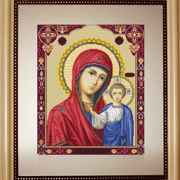 Набір для вишивання Казанська Божа Матір  (арт. B446) | Фото 2