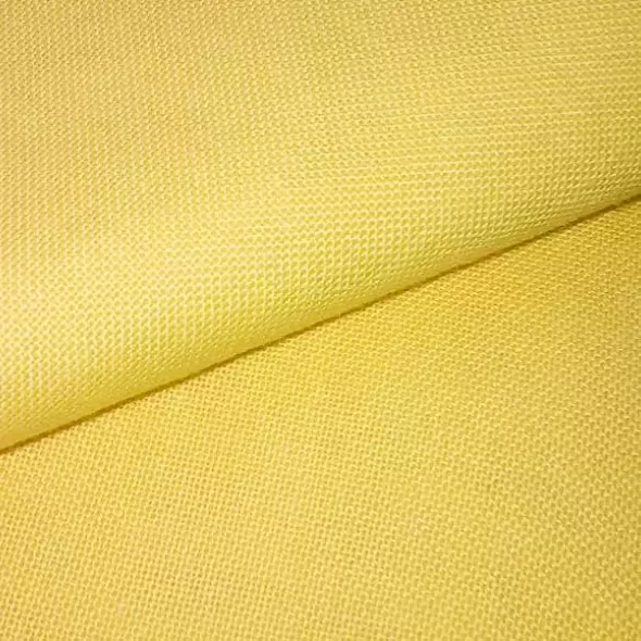 Ткань для вышиванок и платья"Желтый"  (арт. 14934)