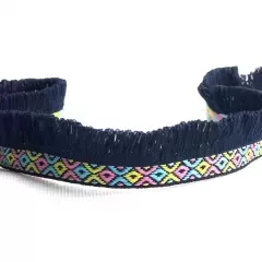 Тасьма з бахрамою. Темно-синя
                , (арт. 17925)